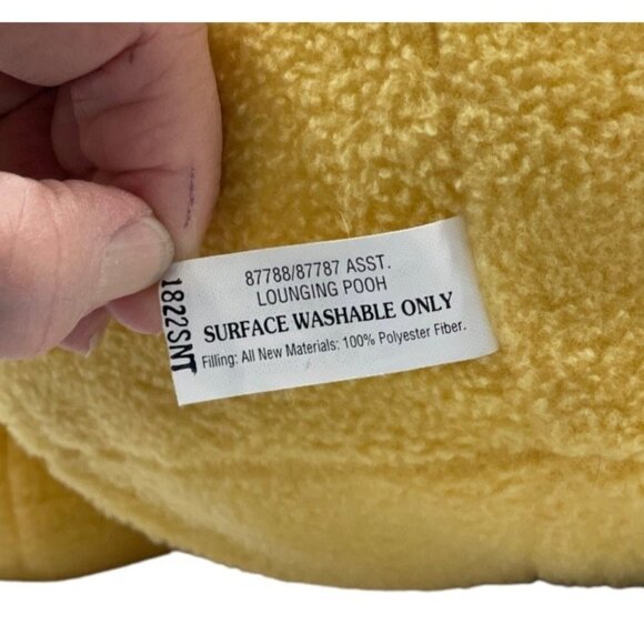 FISHER PRICE 22" Lounging Pooh 2001 MATTEL/DISNEY Plush Stuffed Animal - Picture 11 of 16